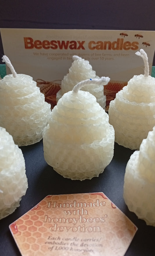 Bijenwas kaarsjes